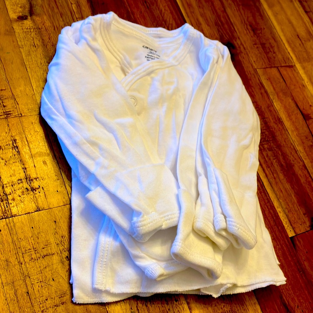 Long sleeve side snap t-shirts